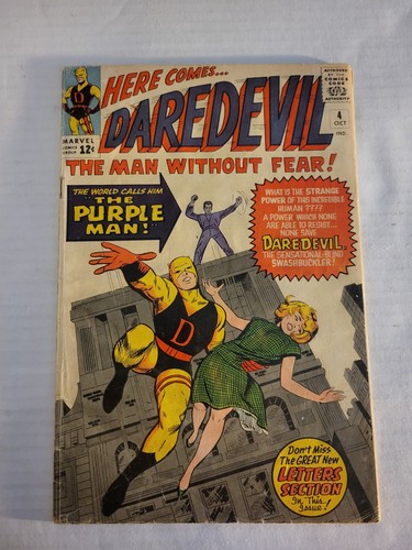 Daredevil 1st purple man - daredevil,