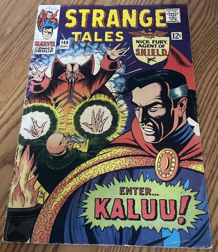 Strange tales 148 e - tales, s.h.i.e.l.d