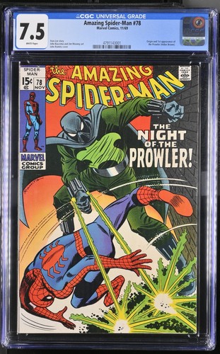 Amazing spider man cgc 5 - spider-man, 78