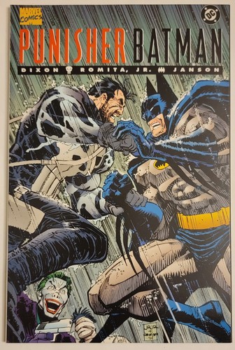 1994 punisher batman graphic - 1994, punisher/batman